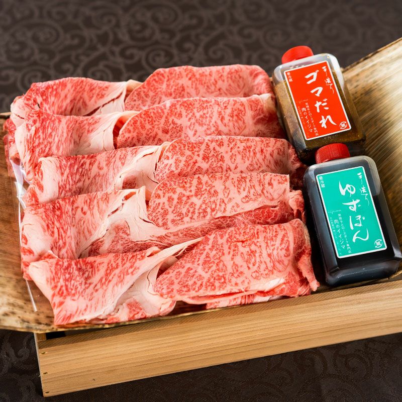 常陸牛吟撰しゃぶしゃぶ用霜降り肩ロース 370g | 肉のイイジマ