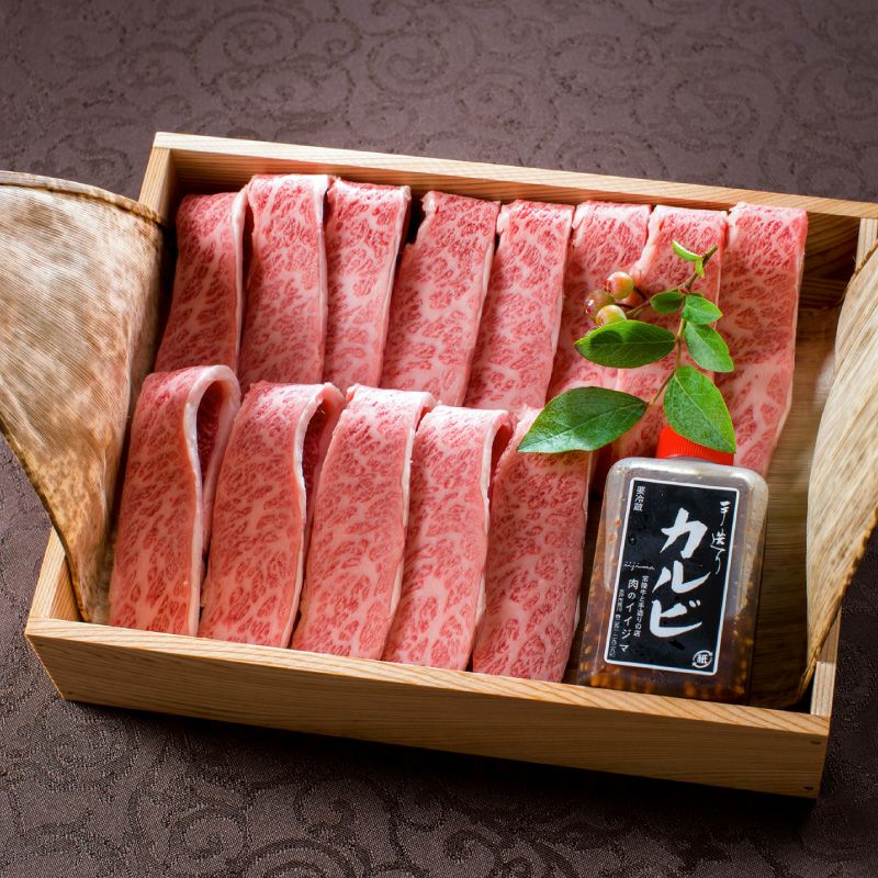 常陸牛吟撰焼肉用霜降りカルビ 400g