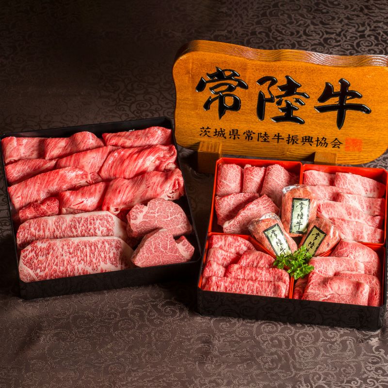 常陸牛食べ尽くし宝箱 肉重 肉おせち ギフト ブランド牛 肉のイイジマ 茨城 水戸 通販 お取り寄せ